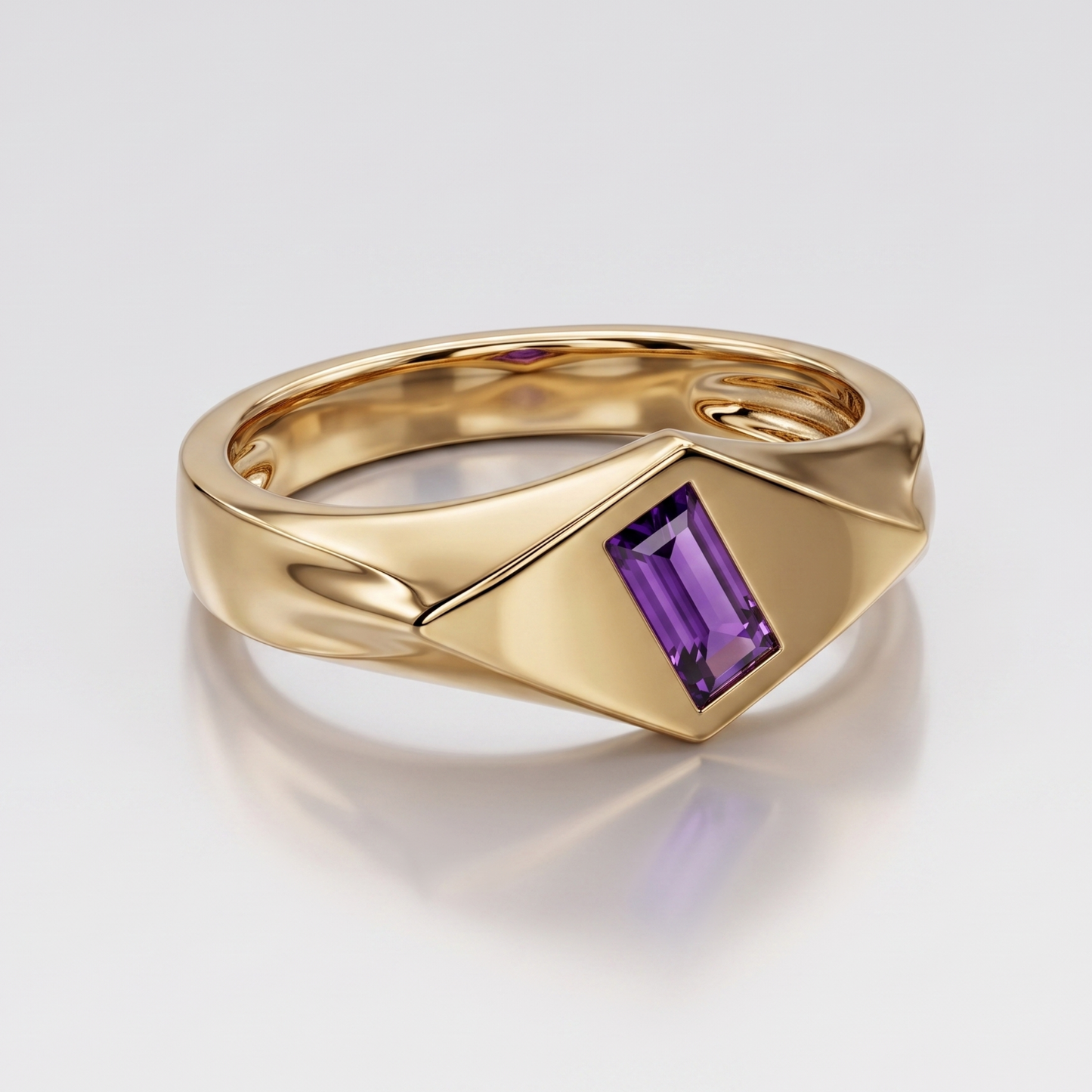 Mire Baguette - 14K Gold Plated
