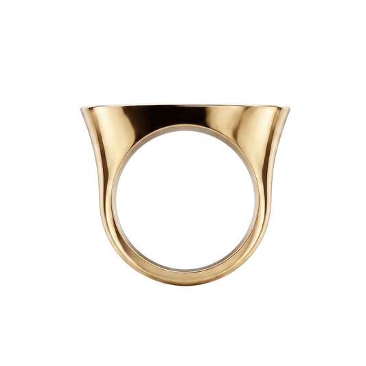 Wide - 14K Gold Plated