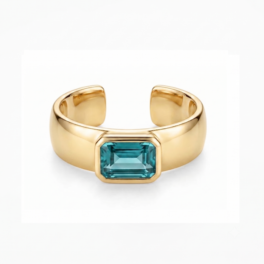 Aqua - 14K Gold Plated