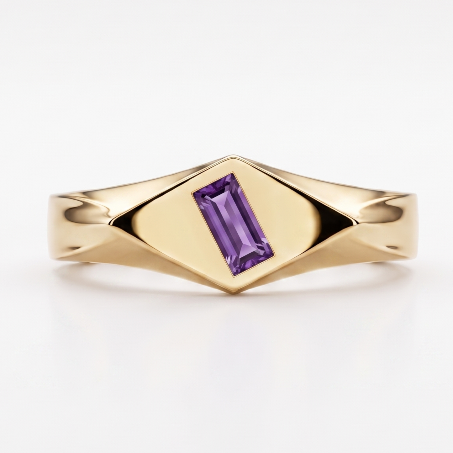 Mire Baguette - 14K Gold Plated